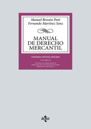 MANUAL DE DERECHO MERCANTIL