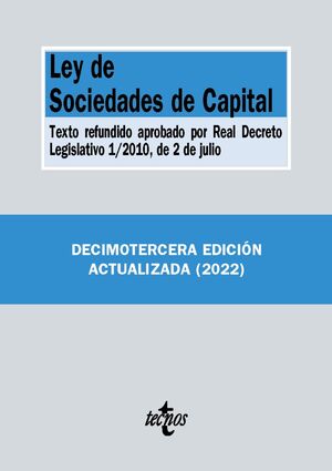 LEY DE SOCIEDADES DE CAPITAL