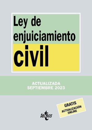 LEY DE ENJUICIAMIENTO CIVIL (2023)