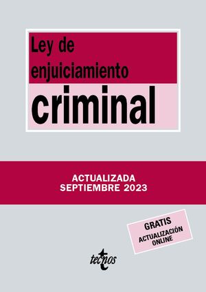 LEY DE ENJUICIAMIENTO CRIMINAL (2023)