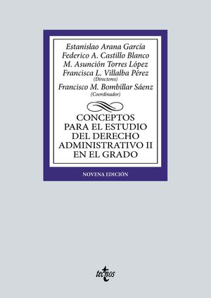 CONCEPTOS PARA EL ESTUDIO DEL DERECHO ADMINISTRATIVO II EN EL GRADO