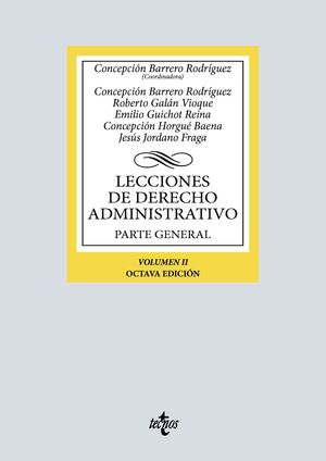 LECCIONES DE DERECHO ADMINISTRATIVO 8ª ED