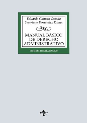 MANUAL BÁSICO DE DERECHO ADMINISTRATIVO