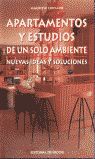APARTAMENTOS Y ESTUDIOS DE UN SOLO AMBIENTE
