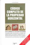 CÓDIGO COMPLETO DE LA PROPIEDAD HORIZONTAL