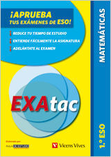 EXATAC 1 MATEMATICAS. EJERCICIOS PARA APROBAR LOS