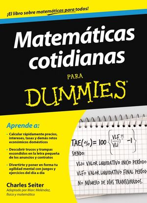 MATEMÁTICAS COTIDIANAS PARA DUMMIES