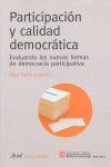 PARTICIPACIÓN Y CALIDAD DEMOCRÁTICA