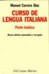 CURSO DE LENGUA ITALIANA. PARTE TEÓRICA