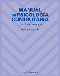MANUAL DE PSICOLOGÍA COMUNITARIA