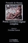 POESÍA CASTELLANA ORIGINAL COMPLETA