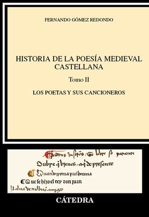 HISTORIA DE LA POESÍA MEDIEVAL CASTELLANA  II
