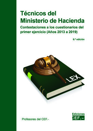 TÉCNICOS DEL MINISTERIO DE HACIENDA (6ª EDICIÓN)