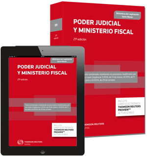 PODER JUDICIAL Y MINISTERIO FISCAL (PAPEL + E-BOOK)