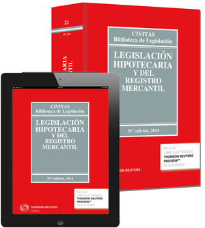 LEGISLACIÓN HIPOTECARIA Y DEL REGISTRO MERCANTIL (PAPEL + E-BOOK)