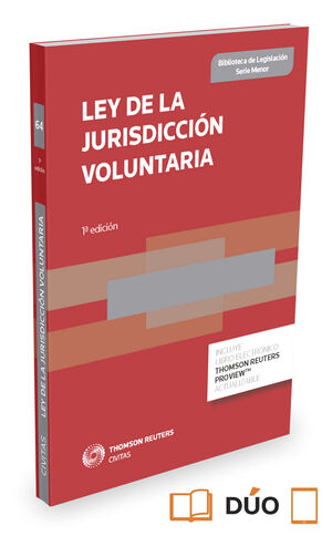 LEY DE LA JURISDICCIÓN VOLUNTARIA (PAPEL + E-BOOK)