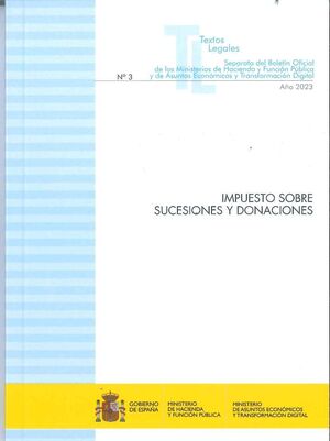 IMPUESTO SOBRE SUCESIONES Y DONACIONES 2023