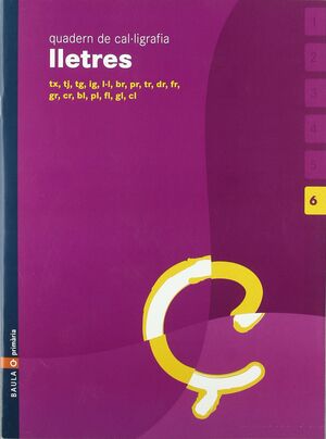 QUADERN CAL.LIGRAFIA LLETRES 6