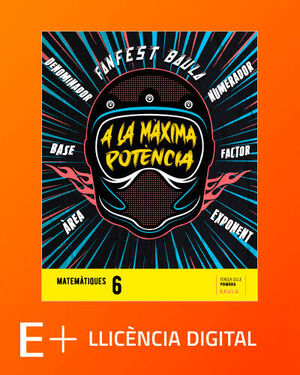 MATEMÀTIQUES 6È PRIMÀRIA LA FANFEST - DIGITAL