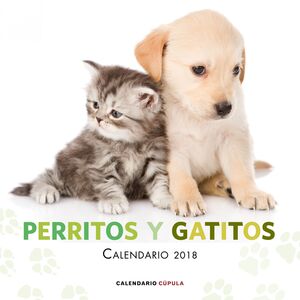 CALENDARIO PERRITOS Y GATITOS 2018