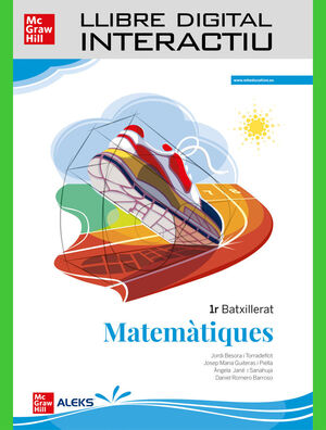 MATEMÀTIQUES 1R BATXILLERAT. LLIBRE DIGITAL INTERACTIU