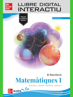 MATEMÀTIQUES 1R BATXILLERAT. MEDITERRÀNIA. LLIBRE DIGITAL PASSAPÀGINES