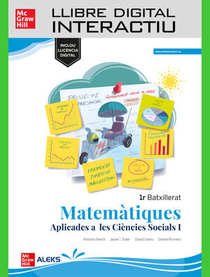 MATEMÀTIQUES APLICADES A LES CIÈNCIES SOCIALS 1R BATXILLERAT. MEDITERRÀNIA. LLIB