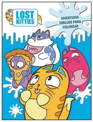 DIVERTIDOS DIBUJOS PARA COLOREAR (LOST KITTIES. ACTIVIDADES)