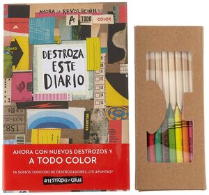 PACK DESTROZA ESTE DIARIO NAVIDAD 2018