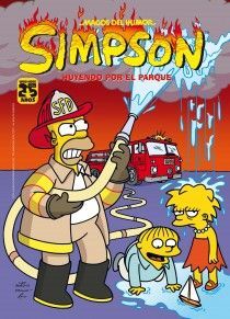 HUYENDO POR EL PARQUE (MAGOS DEL HUMOR SIMPSON 42)