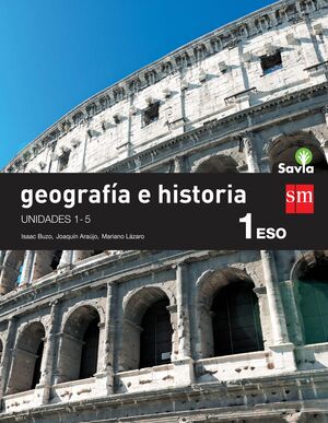 GEOGRAFÍA E HISTORIA. 1 ESO. SAVIA. TRIMESTRES