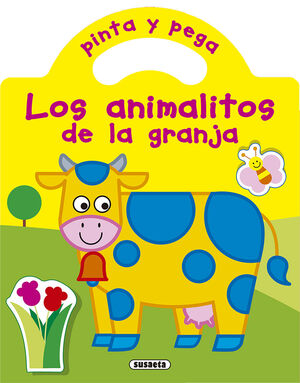 PINTA Y PEGA LOS ANIMALITOS DE LA GRANJA