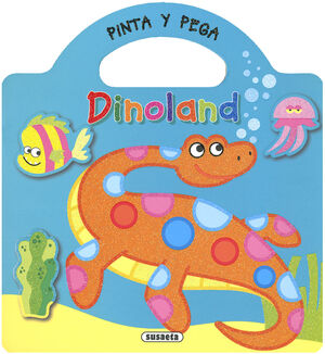 PINTA Y PEGA - DINOLAND 3