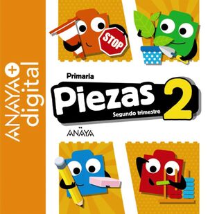 PIEZAS 2. SEGUNDO TRIMESTRE. PRIMARIA. ANAYA + DIGITAL.