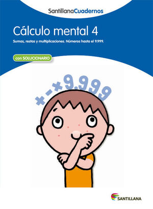 CALCULO MENTAL 4 SANTILLANA CUADERNOS