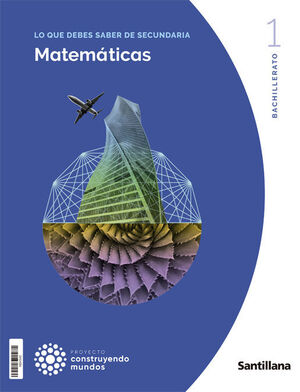 BACH 1 MATEMATICAS GENERALES CM CAST  2022