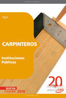 CARPINTEROS INSTITUCIONES PÚBLICAS. TEST