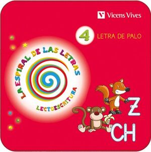 ESPIRAL LETRAS. LECTOESCRITURA 4 PALO EDUBOOK