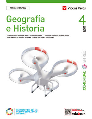 GEOGRAFIA E HISTORIA 4 MURCIA (COMUNIDAD EN RED)