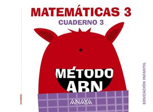 MATEMÁTICAS ABN. NIVEL 3. CUADERNO 3.