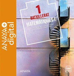 MATEMÀTIQUES I. BATXILLERAT. ANAYA + DIGITAL.