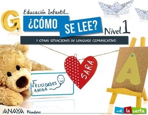 INF 3 ¿CÓMO SE LEE? NIVEL 1.2021
