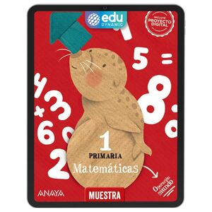 MATEMÁTICAS 1. PRIMARIA. EDUDYNAMIC ACTIVO