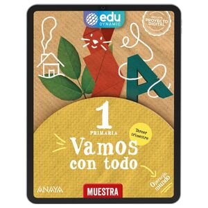 VAMOS CON TODO 1. TERCER TRIMESTRE. CUADRÍCULA. PRIMARIA. EDUDYNAMIC ACTIVO