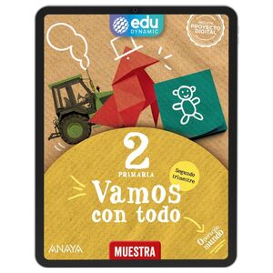 VAMOS CON TODO 2. SEGUNDO TRIMESTRE. PRIMARIA. EDUDYNAMIC ACTIVO