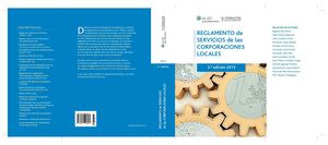 REGLAMENTO DE SERVICIOS DE LAS CORPORACIONES LOCALES (3.ª EDICIÓN)