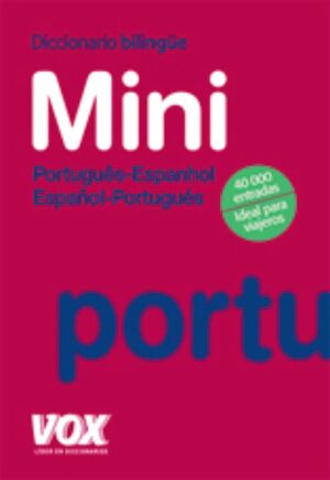 DICCIONARIO MINI PORTUGUÊS-ESPANHOL, ESPAÑOL-PORTUGUÉS
