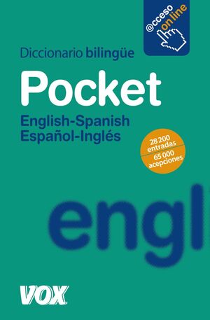 DICCIONARIO POCKET ENGLISH-SPANISH, ESPAÑOL-INGLÉS