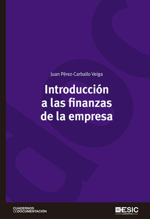 INTRODUCCIÓN A LAS FINANZAS DE LA EMPRESA