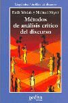 MÉTODOS DE ANÁLISIS CRÍTICO DEL DISCURSO